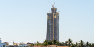 Jeddah Tower Baustelle