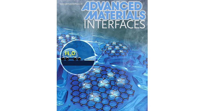 Titelthema in der Fachzeitschrift Advanced Materials Interfaces: das Waschen mit Nanopartikeln.