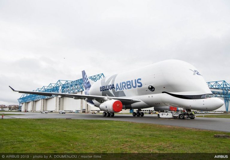 Ein Flugzeug wie ein Wal: Die Airbus Beluga-XL. Foto: Airbus
