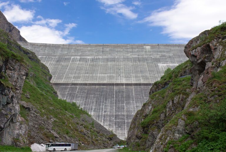 Staumauer Grande Dixence