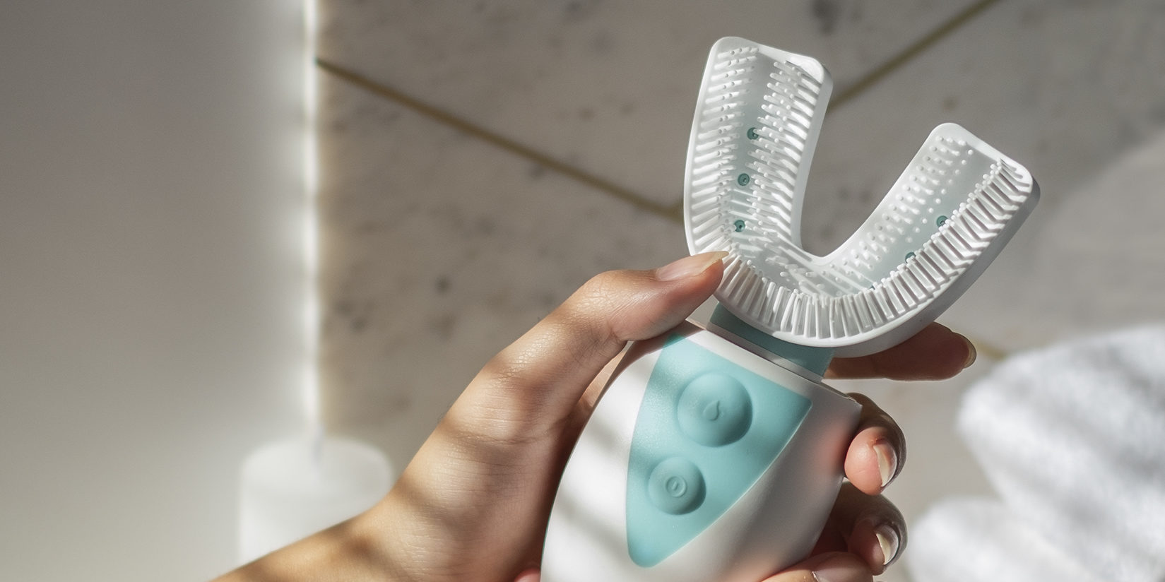 Das Warten auf die 10-Sekunden-Zahnbürste Amabrush soll 2019 ein Ende ...