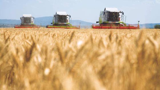 Hightech in der Landwirtschaft.