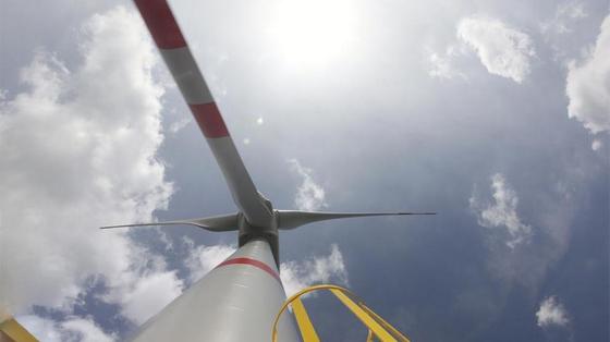 Windturbinen werden immer leistungsfähiger.