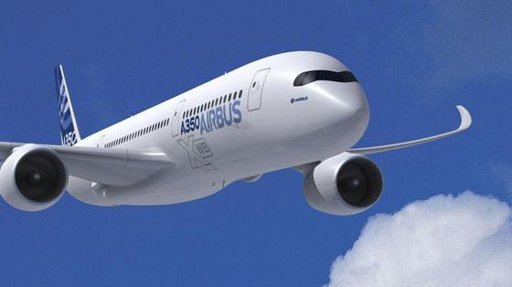 Airbus A350: Weitere Effizienzsteigerung durch neue Triebwerke.