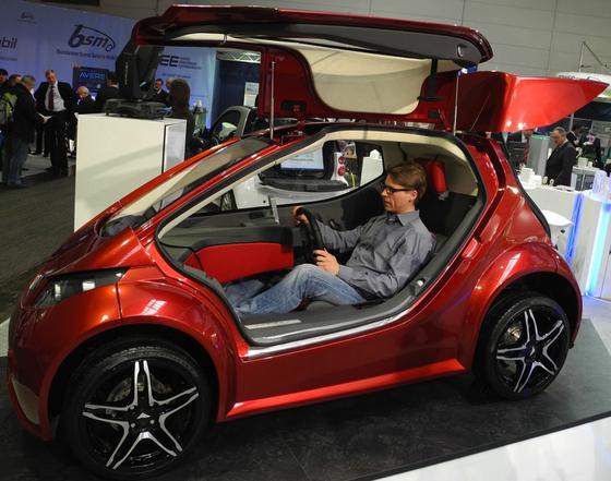 Prototyp des Colibri auf dem Genfer Autosalon 2013