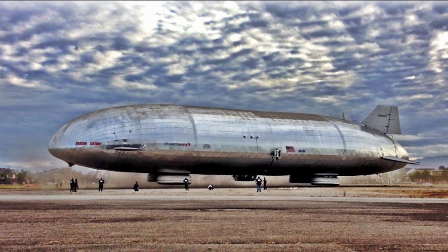 Hightech-Zeppelin Dragon Dream soll Transportwesen revolutionieren