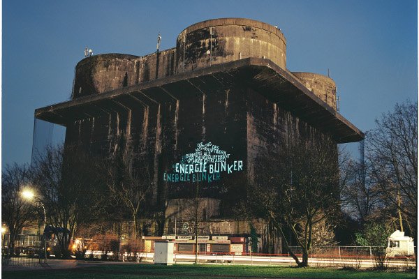 Der Hochbunker aus dem 2. Weltkrieg soll als Energiespeicher 3000 Wohnungen in Hamburg mit Energie und Wärme versorgen.