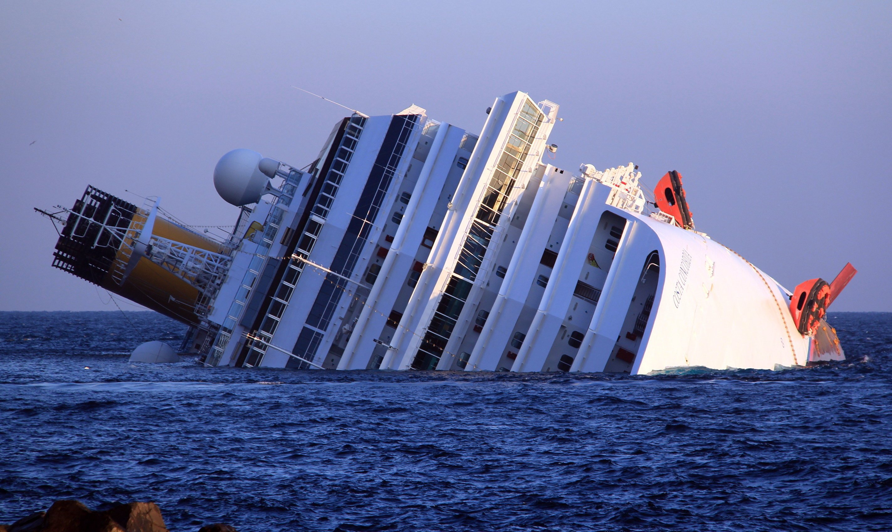 Die Costa Concordia verunglückte im Januar 2012. 