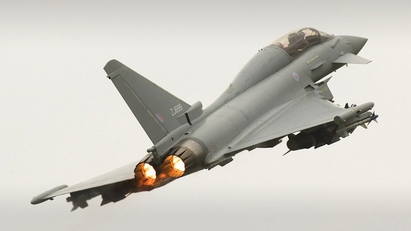 BAE Systems hat bei der Entwicklung des Eurofighters Typhoon mitgeholfen. Das Mehrzweckflugzeug ist seit 2003 in Serienproduktion. 