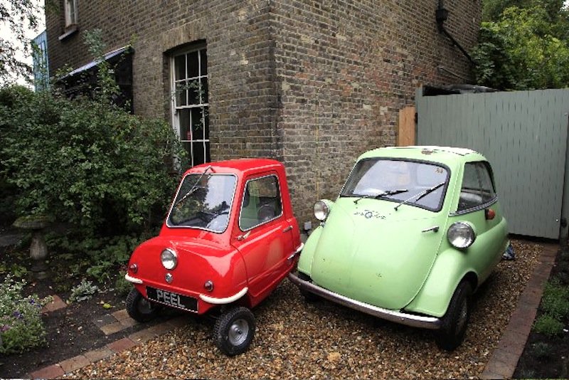 Der Peel P50 ist sogar noch kleiner als die deutsche Isetta.