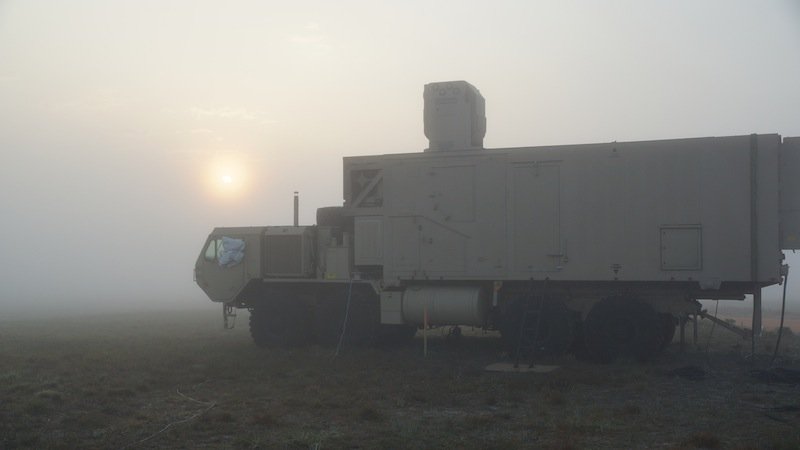 Die Tests in Florida fanden bewusst bei schlechten Wetterbedingungen statt. Denn bislang sind Bodennebel und Regen Hauptwidersacher der Lasersysteme. 