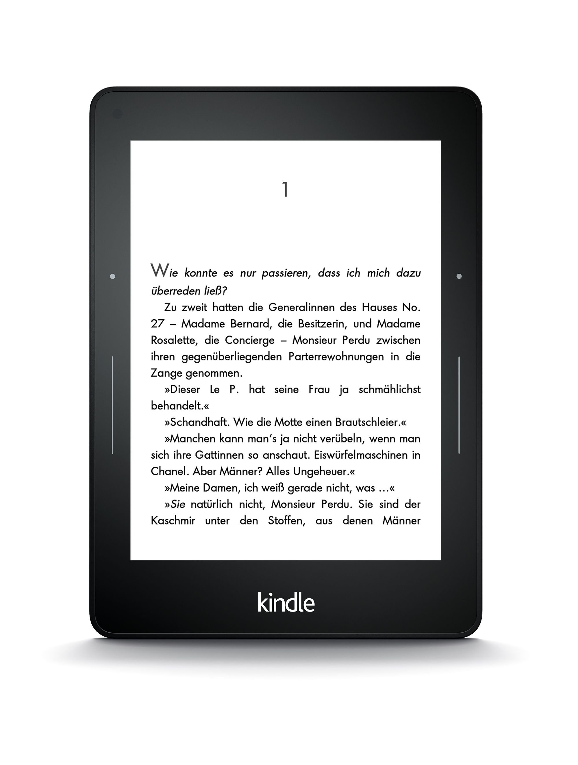 Der neue E-Book-Reader Voyage aus Amazons Kindle-Serie. 