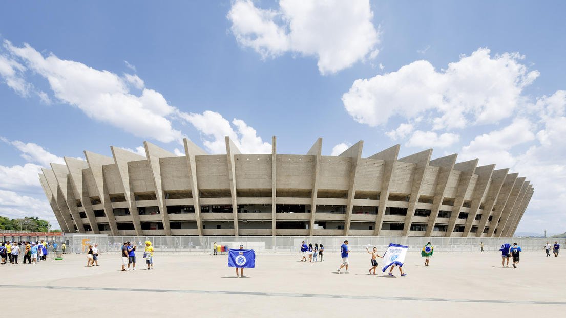 Im Stadion von Bela Horizonte werden sechs WM-Partien ausgetragen, einschließlich einer Halbfinalpaarung.