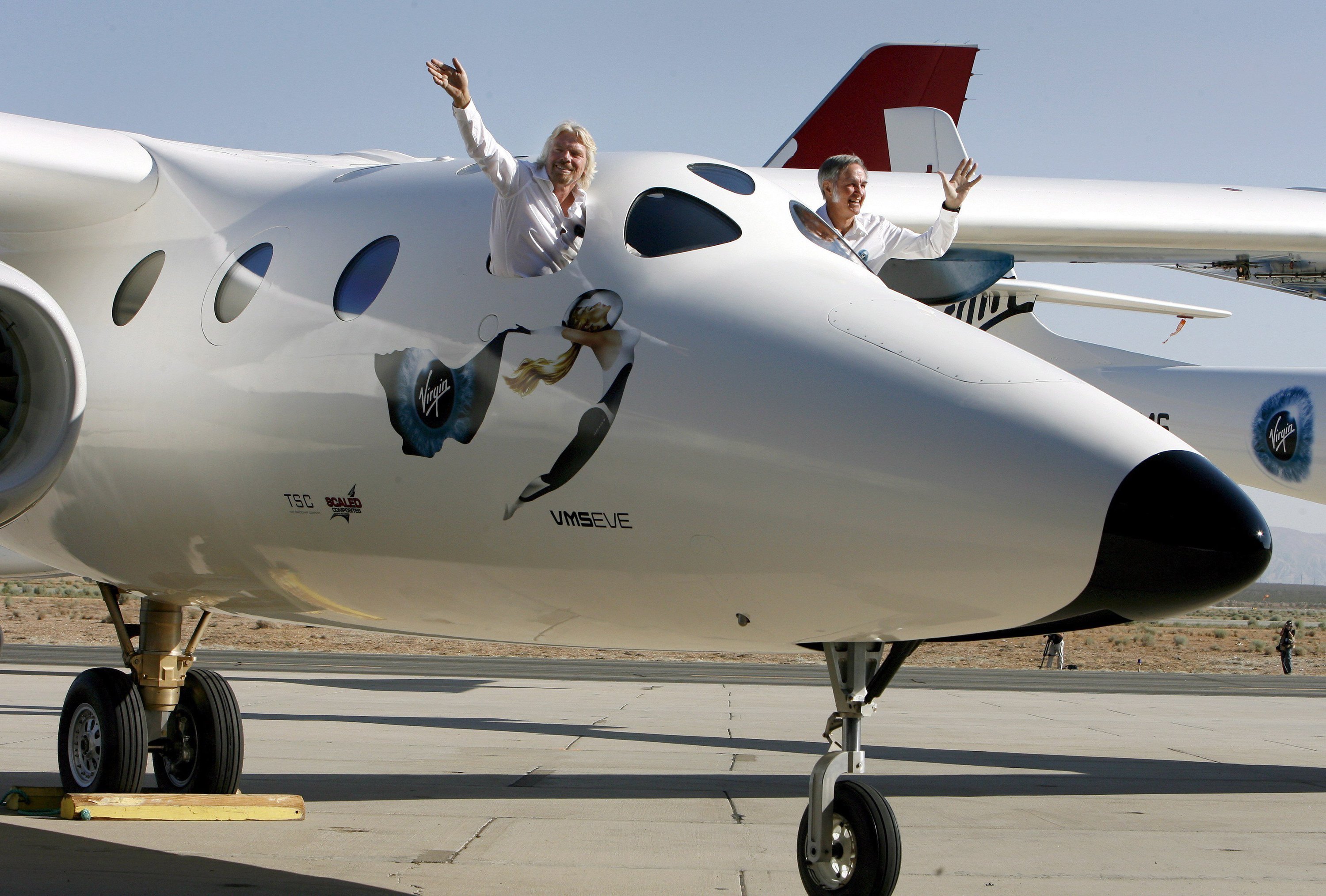 Rückschlag erlitten: Das Raumflugzeug SpaceShipTwo ist vor wenigen Tagen bei einem Testflug abgestürzt. Ein herber Rückschlag für das Unternehmen Virgin Galactic, an dem Abu Dhabi mit 37 Prozent beteiligt ist.