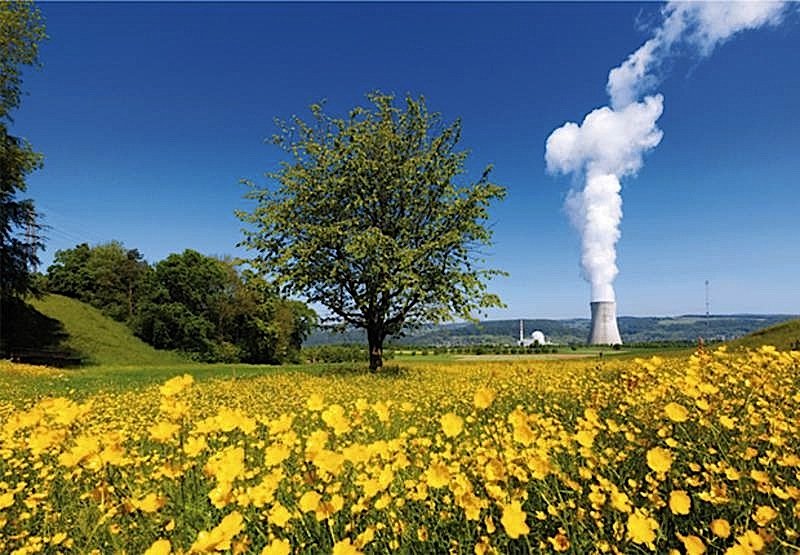 Wenn sich das Parlament für die Verlängerung der Betriebsdauer entscheidet, würde das Kernkraftwerk Leibstadt als letztes erst 2064 vom Netz gehen.