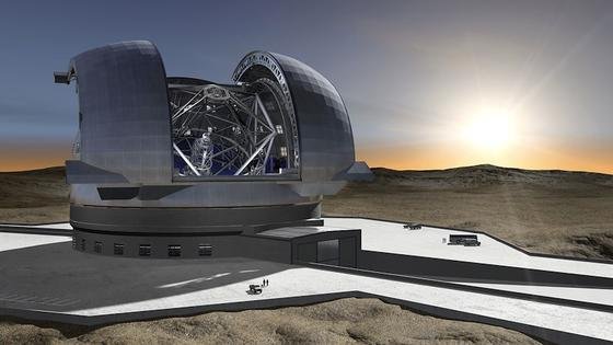 Mit dem European Extremely Large Telescope wollen Forscher Milliarden Lichtjahre weit ins Universum blicken. Im Jahr 2022 soll der Gigant in der chilenischen Atacamawüste in Betrieb gehen. Foto: European Southern Observatory