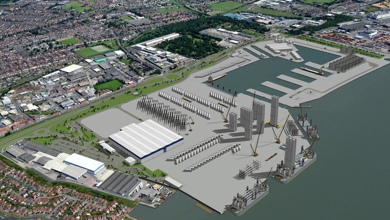 Die englische Stadt Kingston upon Hull, kurz Hull, liegt am Nordufer der Flussmündung des Hull Rivers. Hier baut Siemens eine neue Fabrik für Rotorblätter mit angeschlossenem Logistikzentrum.