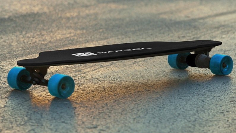 Erfinder Matt Belch hat die Entwicklung des Skateboards über die Crowdfundingplattform Kickstarter finanziert. Fast 130.000 US-Dollar haben Fans der Idee zusammengetragen. 