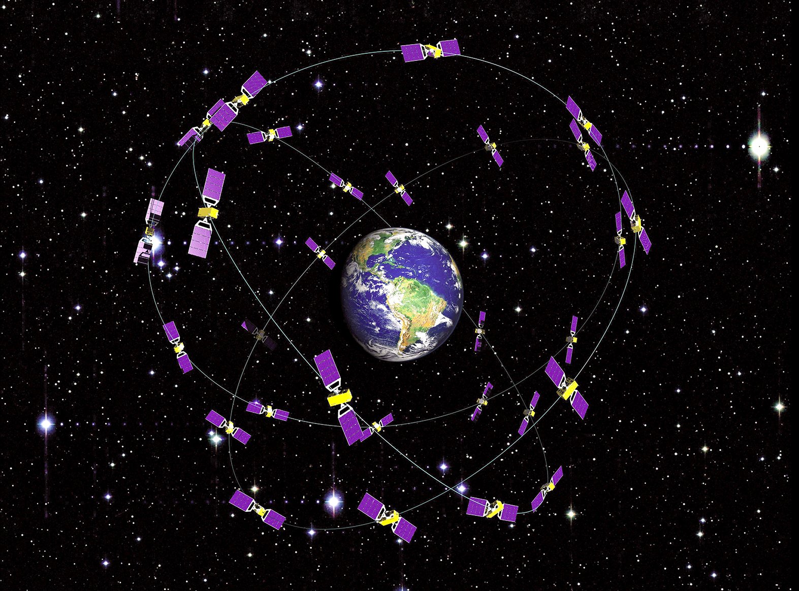 Das Galileo-System beruht auf einer Konstellation von 30 Navigationsatelliten im Vollausbau. 