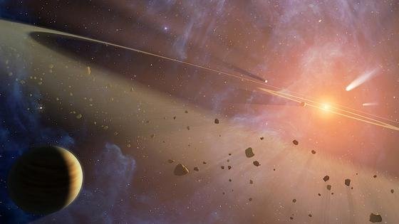 NASA-Illustration eines Exoplanetens: Gleich acht potentiell bewohnbare Planeten haben Wissenschaftler jetzt mit Hilfe des Weltraumteleskops Kepler entdeckt. Sie liegen allerdings bis zu 1100 Lichtjahre entfernt und sind für den Menschen nahezu unerreichbar. 