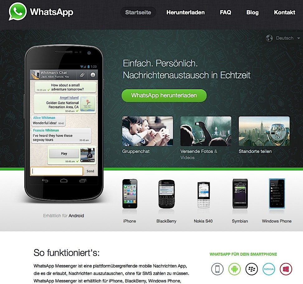 Der Messenger-Dienst WhatsApp führt jetzt auch eine kostenlose Telefonfunktion auf, wie erste User im Internet berichten.