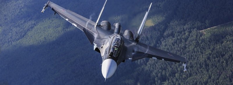 Kampfjet Cy30-CM des Herstellers Irkut: Es ist wahrscheinlich, dass der 3D-Druck zukünftig auch für Militärmaschinen zum Einsatz kommt.