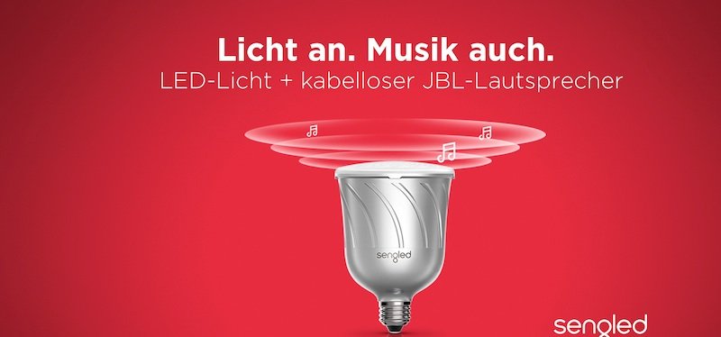 LED-Lampe Pulse Solo von Sengled.