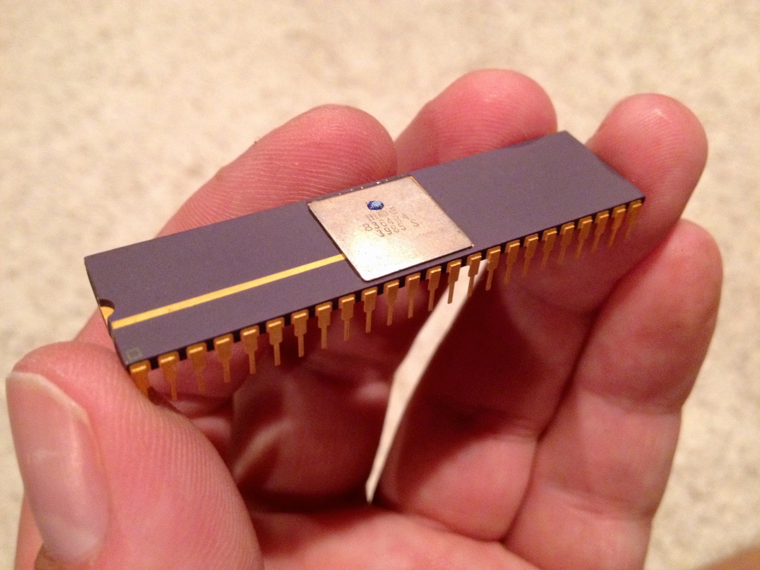 Soundchip Paula sorgte im Amiga 1000 für den unverwechselbaren 8-Bit-Sound.