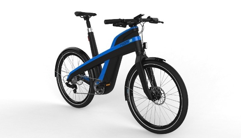 Der Rahmen des E-Bikes nam:e besteht aus Verbundmaterialien und ist bis zu 280 kg belastbar. 