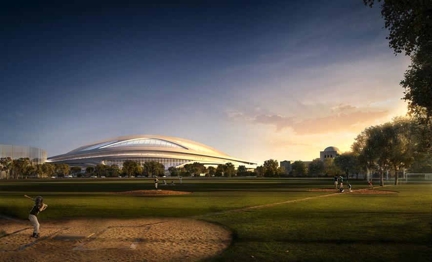Nach Olympiadebakel: Zaha Hadid legte neue Entwürfe vor