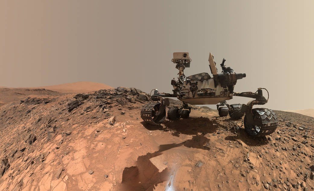 Der Nasa-Rover Curiosity ist seit drei Jahren auf dem Mars unterwegs. 