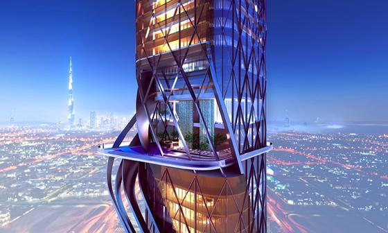 280 Luxus-Appartements mit unglaublicher Aussicht wird einer der beiden Rosemont Tower aufnehmen. Im zweiten Turm wird Hilton ein Luxushotel einrichten.
