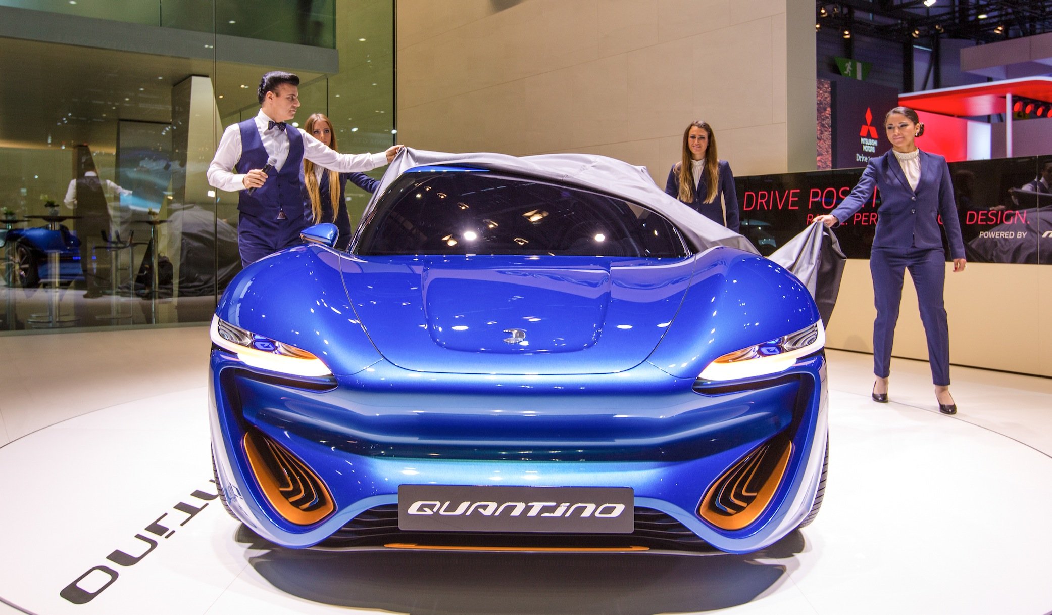 Der Elektrosportwagen Quantino, der im März auf dem Genfer Autosalon vorgestellt wurde, hat ebenfalls eine Redox-Flow-Batterie mit Salzlösung an Bord.