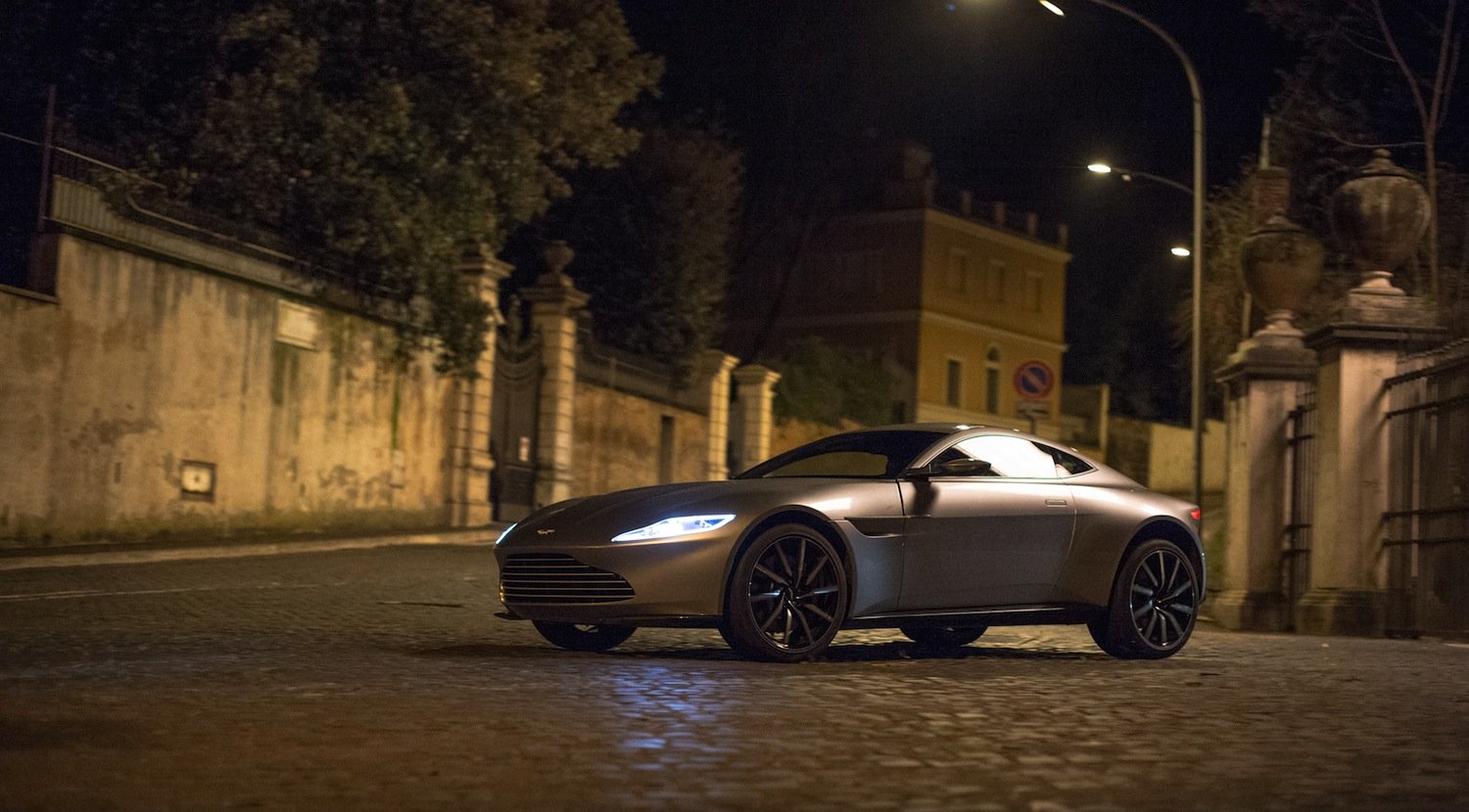 Dienstwagen von James Bond im neuen Film Spectre: Ein DB10 des britischen Sportwagenherstellers Aston Martin mit 420 PS unter der Motorhaube. 