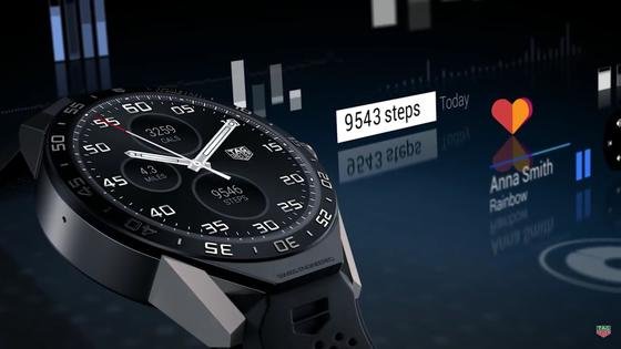 Das ist ein Computer: TAG Heuer hat als erster Hersteller von Luxusuhren eine Smartwatch hergestellt. Sie läuft unter Android – und kann sogar ganz normal die Uhrzeit anzeigen.