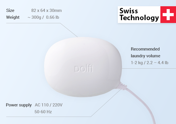 Dolfi wurde von dem Schweizer Unternehmen MPI Ultrasonics entwickelt.