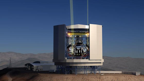 Giant Magellan Telescope (GMT):<strong> </strong>Sieben riesigen Spiegel sollen das schwache Licht vom Rande des Universums auffangen.