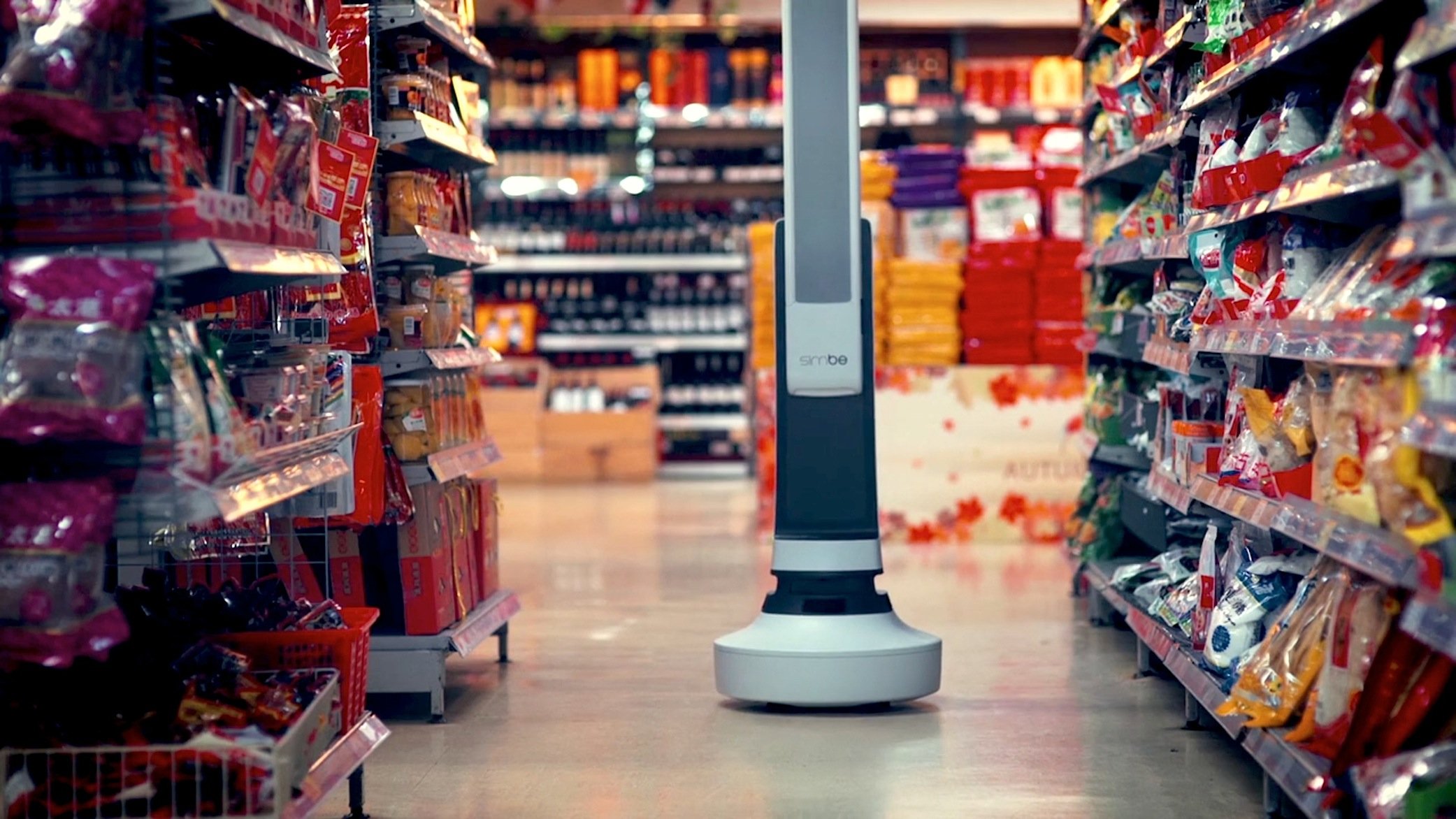 Bis zu 15.000 Artikel kann der Roboter Tally pro Stunde scannen. Die Daten werden an das Data-Warehouse-System des Supermarktes übermittelt. Die Mitarbeiter erhalten sofort Nachricht, welche Produkte nachgefüllt werden müssen.