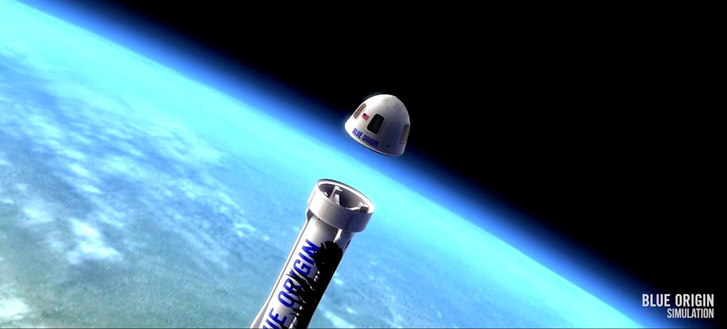 Die New Shepard ist bis in eine Höhe von 100 km geflogen und hat dort die Raumkapsel abgekoppelt, die anschließend von drei Fallschirmen gebremst sicher auf der Erde gelandet ist. Künftig sollen auf diese Weise Weltraumtouristen die Schwerelosigkeit erleben können.