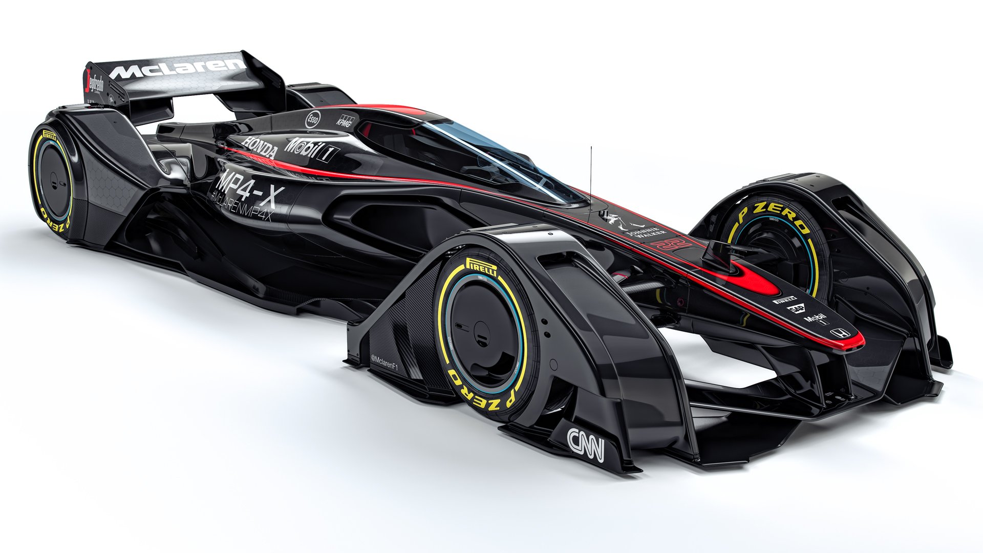 Die Karosserie der McLaren-Studie MP4-X soll ein Formgedächtnis haben. Dass sich das Auto nach einem Crash wieder selbst ausbeult, ist aber schwer vorstellbar.