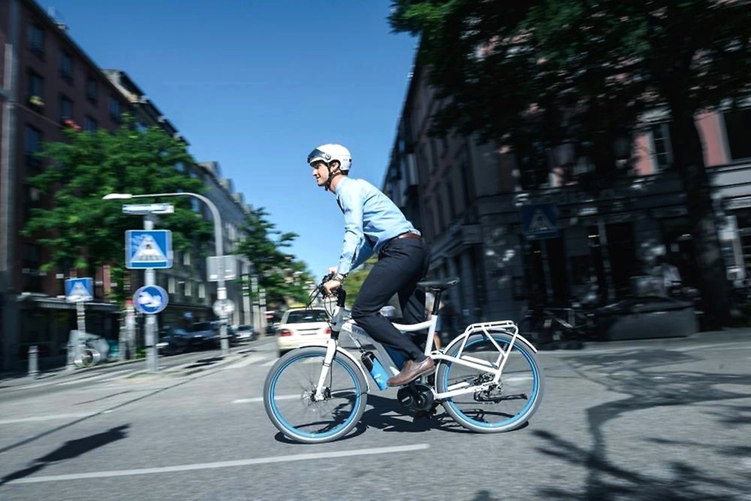 H2-Bike von Linde: Das E-Bike verfügt über eine Brennstoffzelle. Es ist aber noch nicht auf dem Markt. 