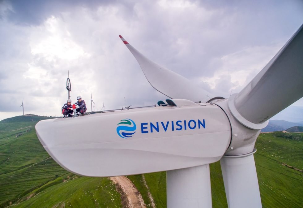 Envision ist der kleinste der vier großen chinesischen Hersteller von Windkraftanlagen. Foto: Envision