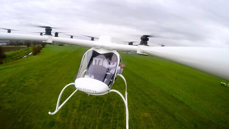 Das ist die erste Drohne für den Lufttransport von Menschen