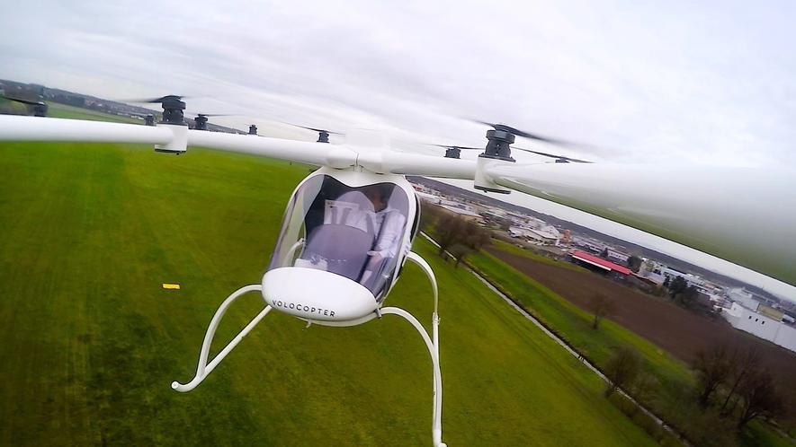 Das ist die erste Drohne für den Lufttransport von Menschen
