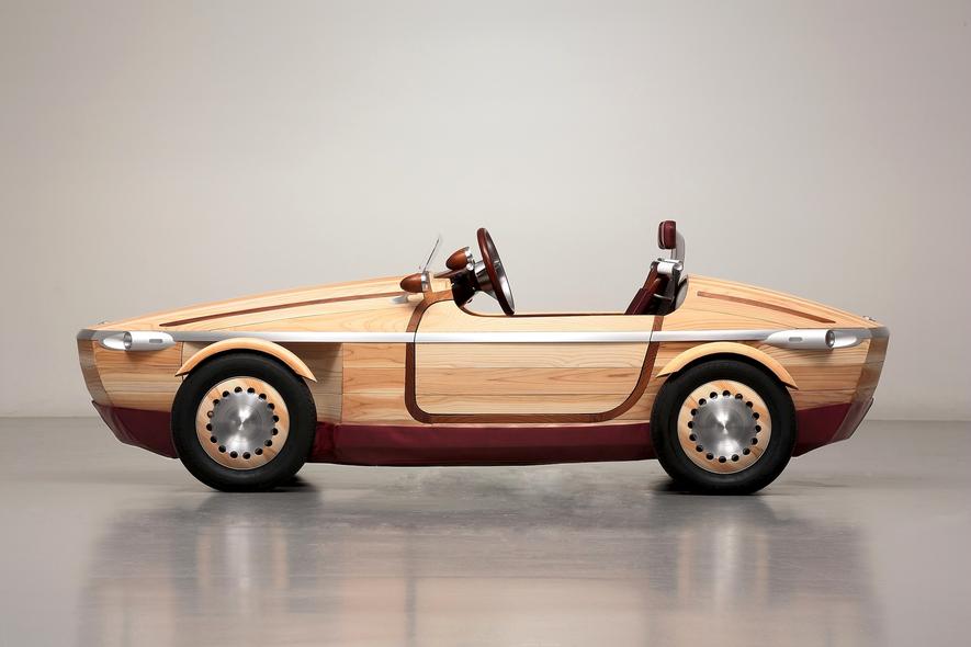 Toyota definiert Holzklasse neu: Auto aus japanischer Birke
