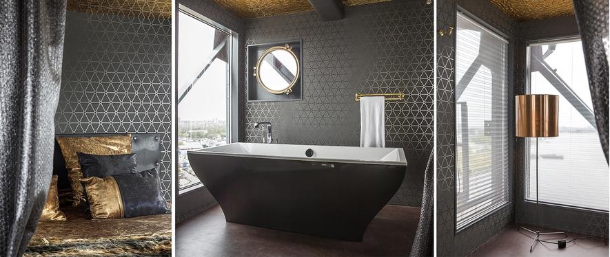 Badewanne direkt am Fenster