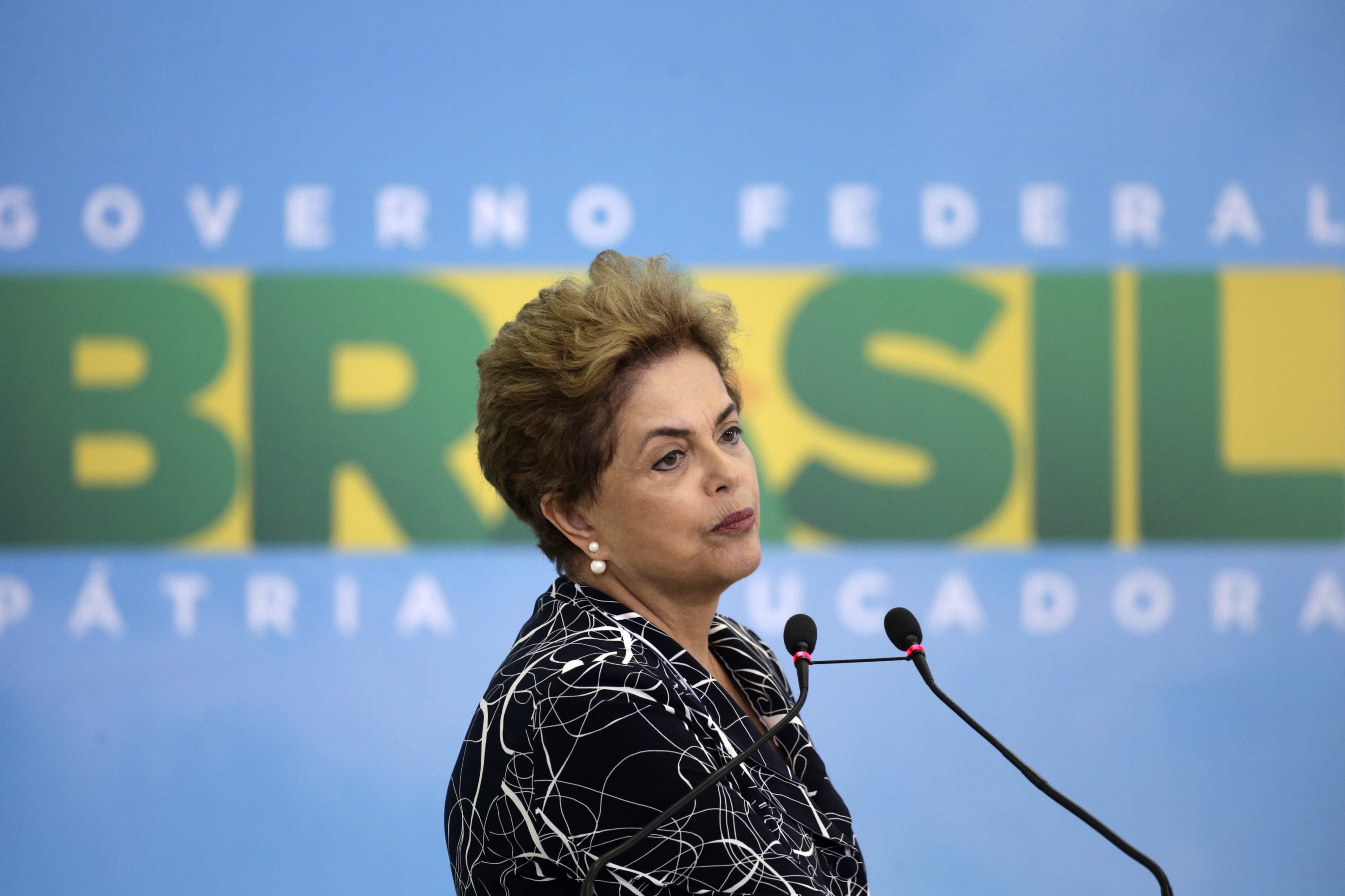 Brasiliens Präsidentin Dilma Rousseff. 