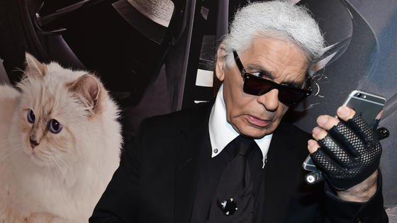 Modedesigner Karl Lagerfeld checkt sein Smartphone: Das Risiko für Mobiltelefonnutzer, an Krebs zu erkranken, existiert. Aber es ist gering. Das ist das Ergebnis einer aufwändigen Studie des US National Toxicology Programs (NTP). Angesichts von Milliarden Mobiltelefon- und Smartphone-Nutzern können die Auswirkungen, auf die gesamte Menschheit übertragen, dennoch groß sein.