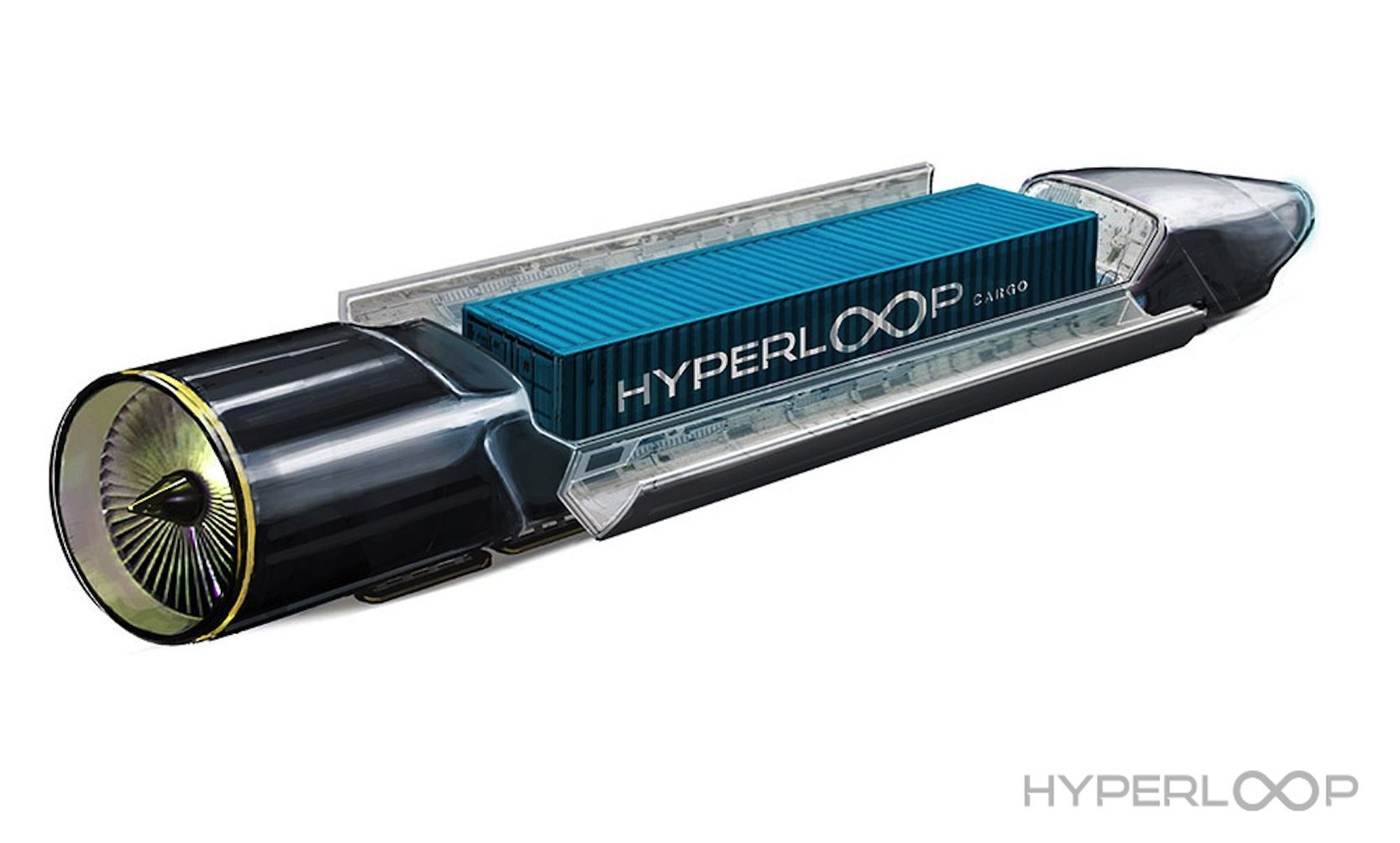 Mit dem Überschallzug Hyperloop will Russland künftig auch Waren über große Strecken transportieren.