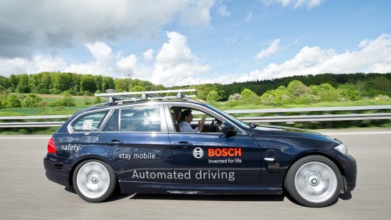 In Deutschland wird viel zum Thema autonomes Fahren geforscht und entwickelt. Die meisten Patente besitzt Bosch. 